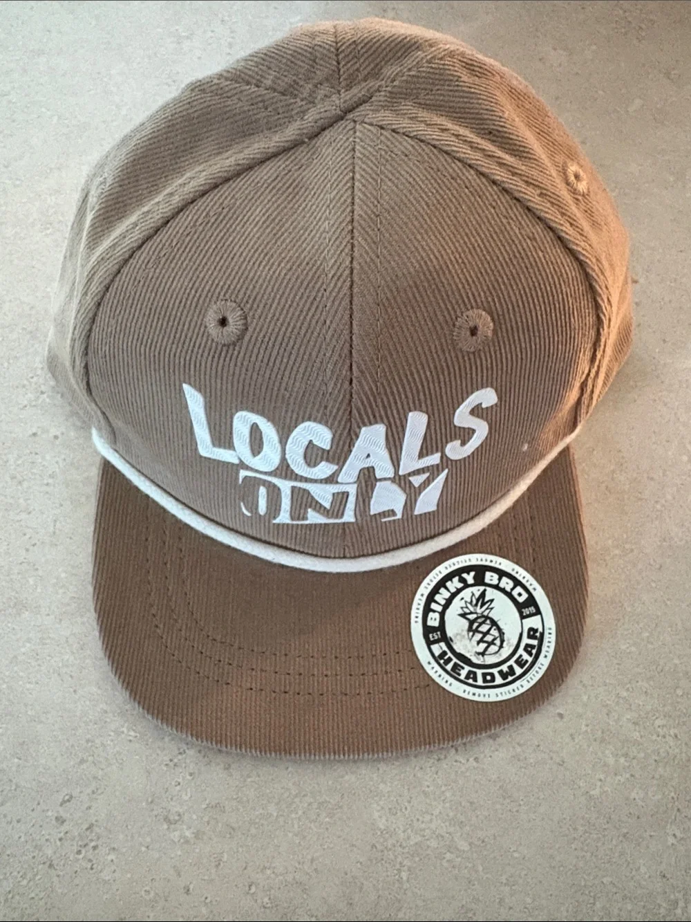Binky Bro ‘Locals Only’ Infant Hat